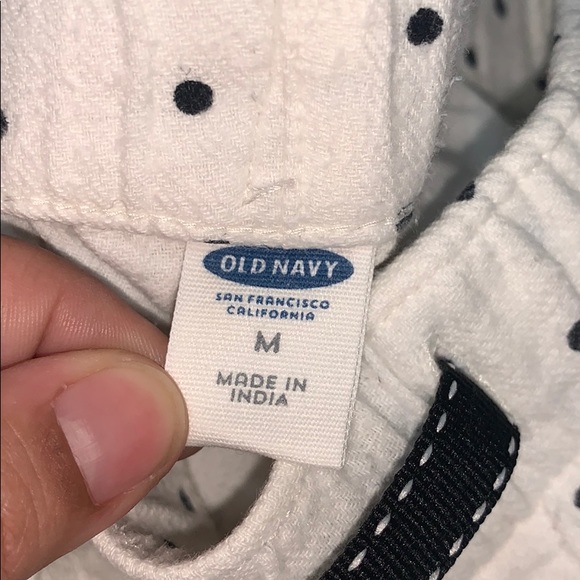 Old Navy White Pajama Pants - Picture 8 of 10